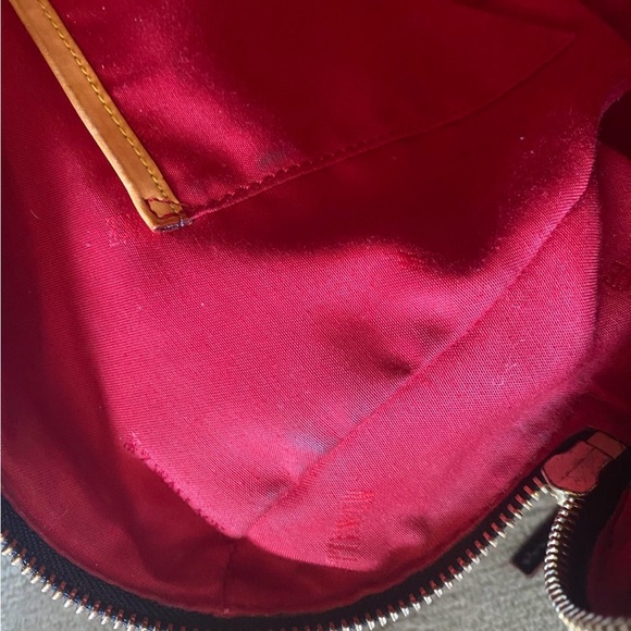 MZ Wallace Black Nylon Tote Bag red inside - Picture 8 of 10